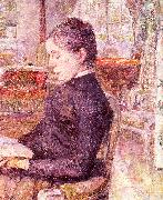 The Reading Room at the Chateau de Malrome  Henri  Toulouse-Lautrec